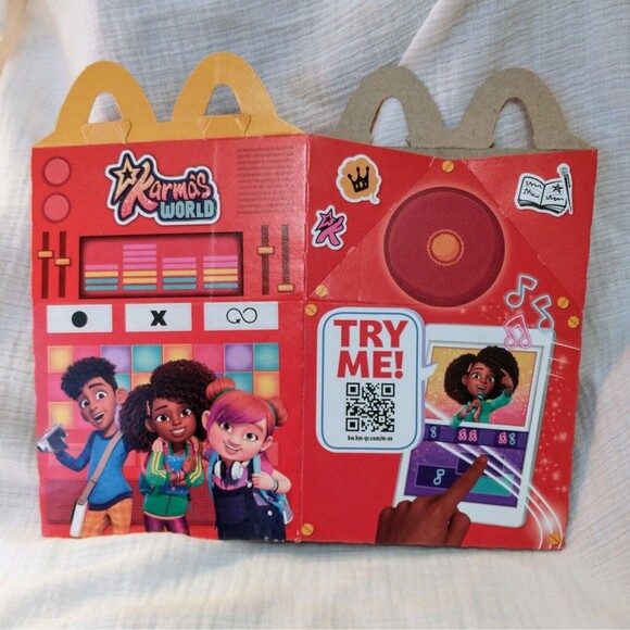 2023 Karma's World McDonalds Happy Meal Box EMPTY BOX ONLY - Picture 6 of 8